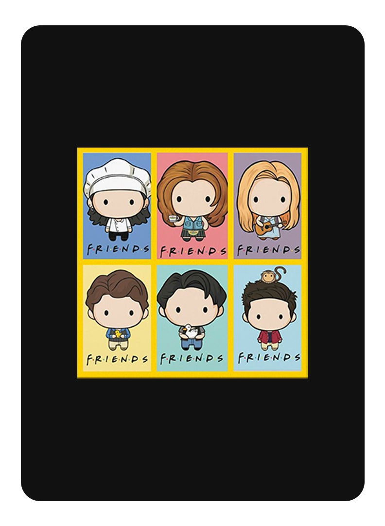 Theodor Protective Flip Case For Huawei MatePad Pro 12.6 (2021) With Trifold Stand Auto Wake Sleep Shockproof Cover friends copy - Image 1