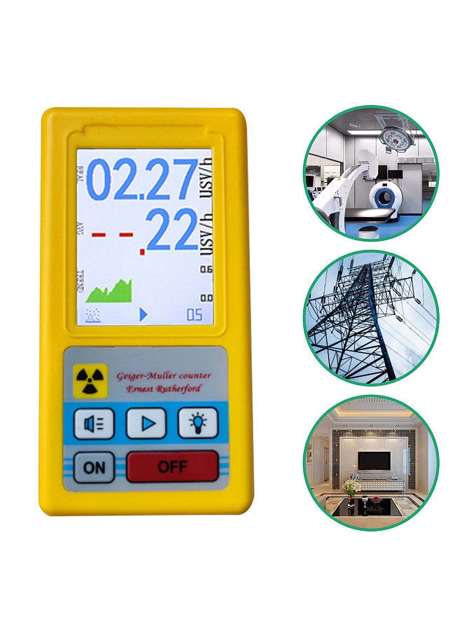 Generic - Nuclear Radiation Detector Geiger Counter Portable Radioactive Detection Meter Radio Active Dosimeter  X-ray Beta Gamma Detector - Image 1