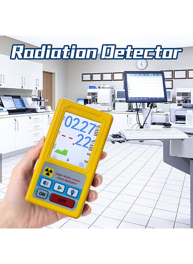 Generic - Nuclear Radiation Detector Geiger Counter Portable Radioactive Detection Meter Radio Active Dosimeter  X-ray Beta Gamma Detector - Image 1