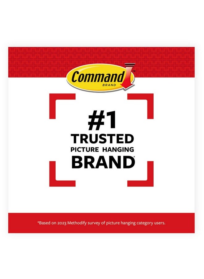 Command Command 3M Large Picture Hanging Strips, 4 pairs (Wall Hooks for up to 7 kg photo frames).  - Image 5