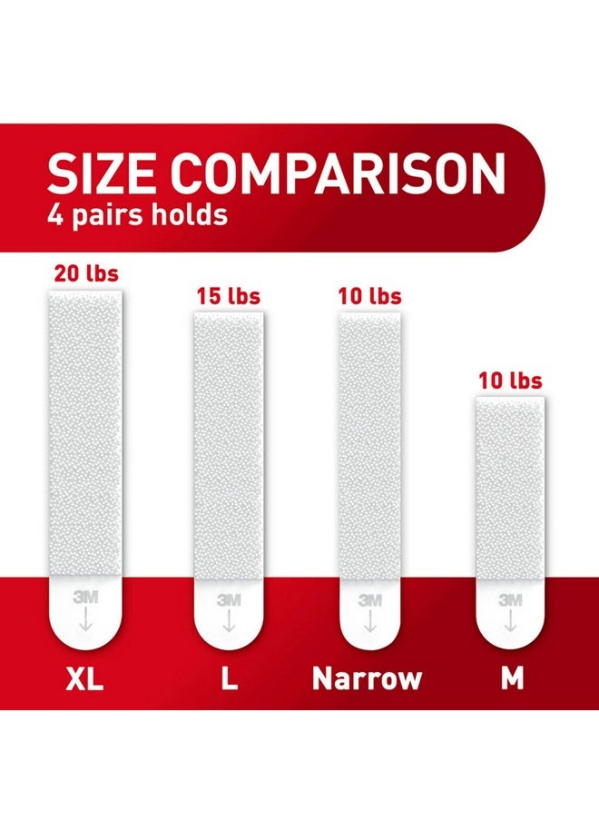 Command Command 3M Large Picture Hanging Strips, 4 pairs (Wall Hooks for up to 7 kg photo frames).  - Image 3