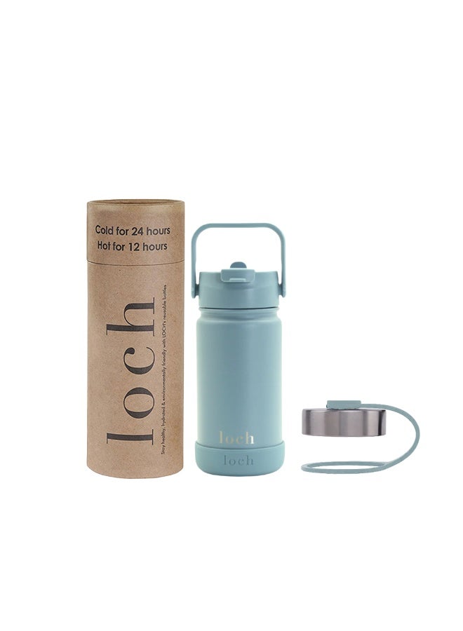 LOCH 420ML Steel Blue Monochrome Bottle - Image 1