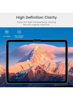 DUSALA 1 Pack Screen Protector for iPad Air 11inch M3 2025/iPad Air 11 inch M2 2024,Upgrade Edge Protection,Scratch-Resistant, Clarity, Anti Fingerprint, Easy Installation, Bubble Free.  - Image 5