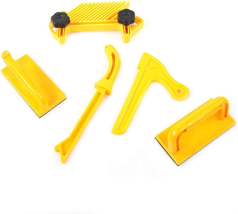 5Pcs Woodworking Push Blocks Set For Router Table Safety Tools - Image 3