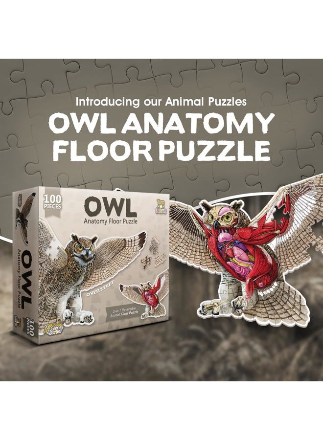 Genius Games Animal Puzzles (Owl) - Image 2