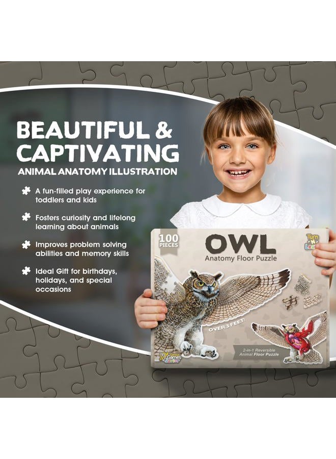 Genius Games Animal Puzzles (Owl) - Image 4