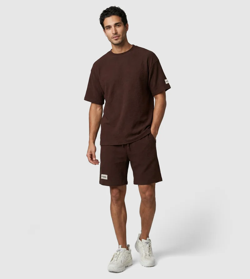 F5  SHORT SLEEVE T-SHIRT -BROWN for Men | Best Price UAE