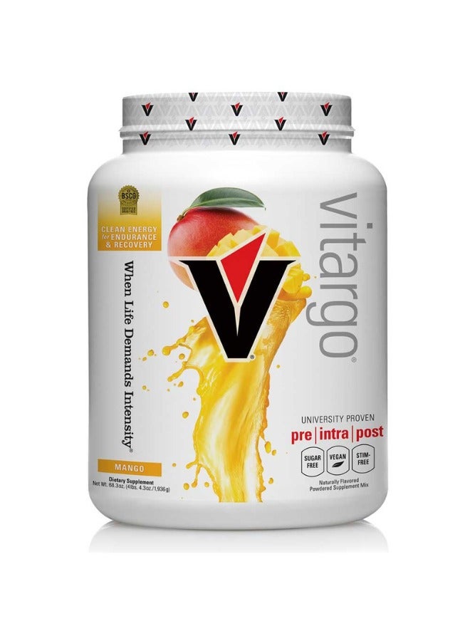 Vitargo Carbohydrate Fuel, Mango, Promote Performance and Recovery, 4 LB