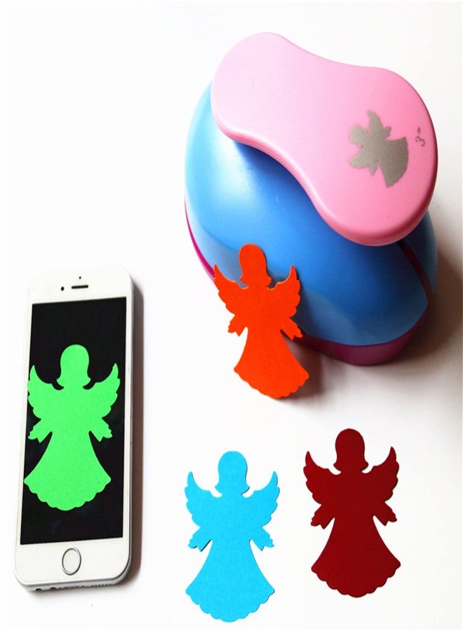CADY Crafts Punch 3-Inch Paper Punches Craft Punches (Female Angel) - Image 4