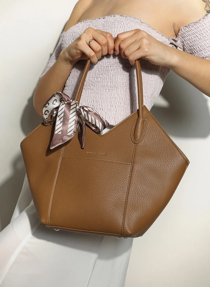 Haute Sauce  Women's The Pike Tote Bag - Chocolate Brown for Women | Best Price UAE