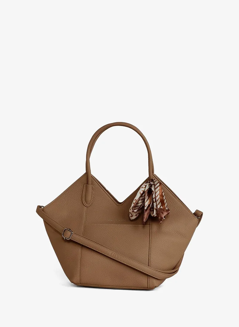 Haute Sauce  Women's The Pike Tote Bag - Chocolate Brown for Women | Best Price UAE