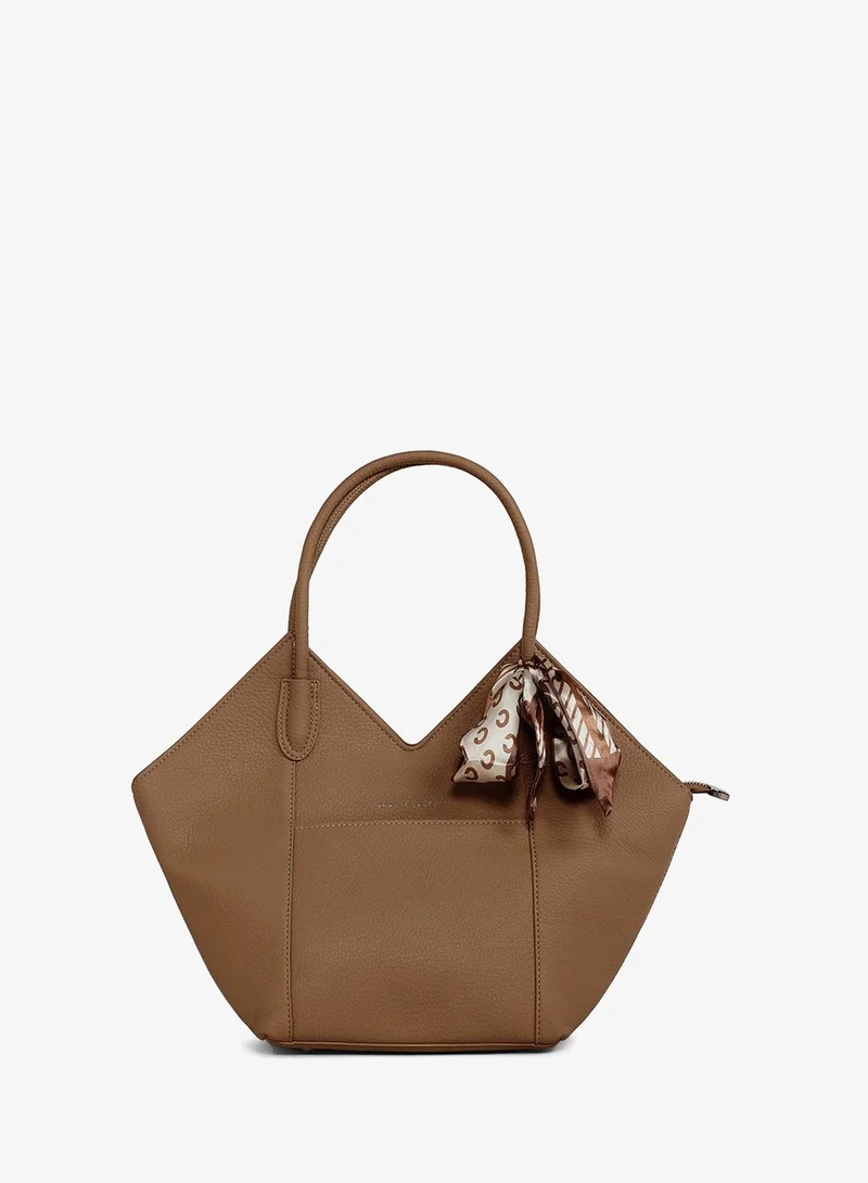 Haute Sauce  Women's The Pike Tote Bag - Chocolate Brown for Women | Best Price UAE