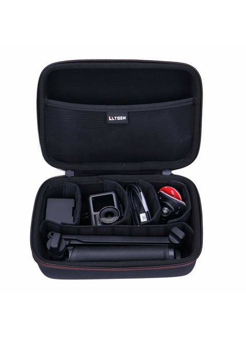 LTGEM Action Camera Case Compatible with GoPro Hero Series or DJI Osmo Action 5 Pro/4/3/2, 4K Case (Removable Inner)
