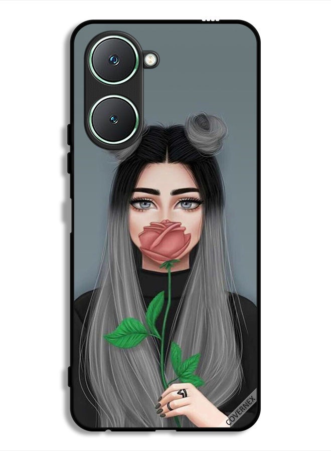 Covernex Vivo Y18i 4G Protective Case Cover Cute Girl Art