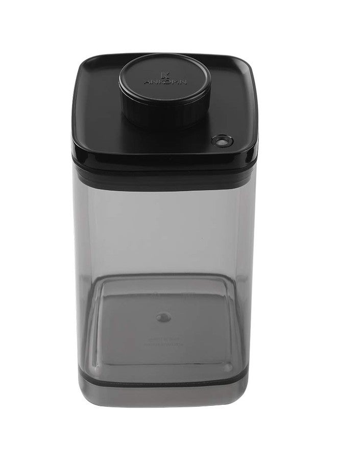 ANKOMN Turn-N-Seal vacuum/airtight moisture prevent storage container perfect for Coffee Teas Rice Nuts Medicine opaque (Semi-Black, 2.5quart) - Image 2