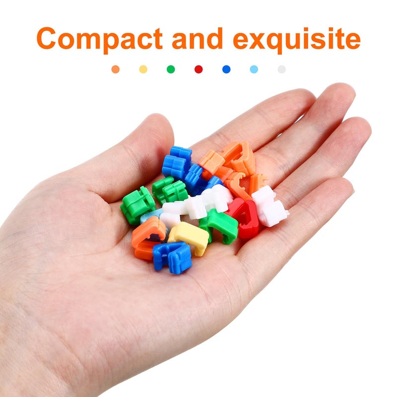 100 Pcs Plastic Balloon Clips And Ties For Sealing Birthday Wedding Festival Decorations - Image 4
