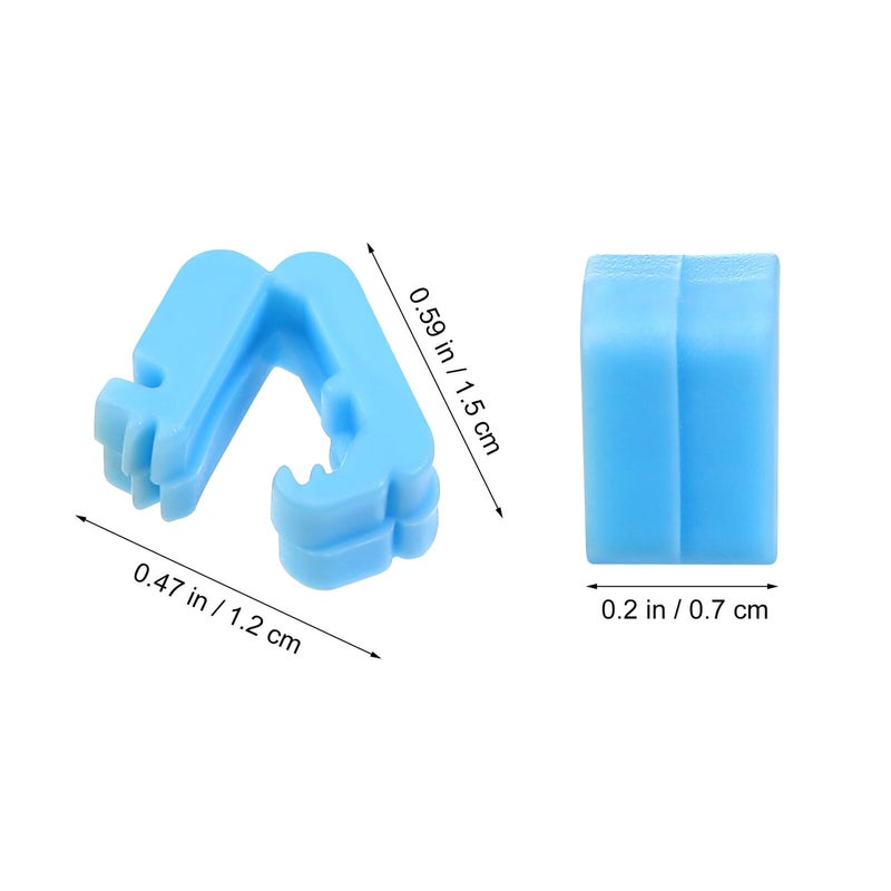 100 Pcs Plastic Balloon Clips And Ties For Sealing Birthday Wedding Festival Decorations - Image 3