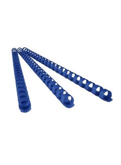 PARTNER 100-Piece Binding Combs 16mm Blue  - Image 2