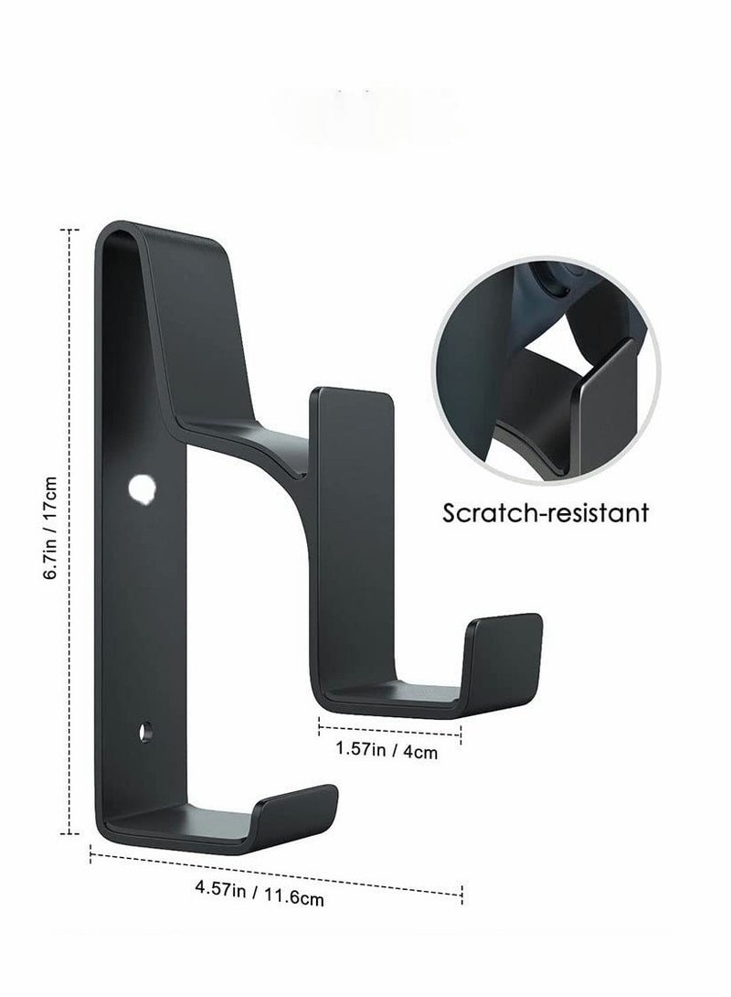 Excefore Gamepad Controller and Headset Wall Mount for Xbox ONE, X-Series, PS5, PS4, PS3, Switch, STEELSERIES Gamepads and More, Stay Organized and Screw Free - Image 2