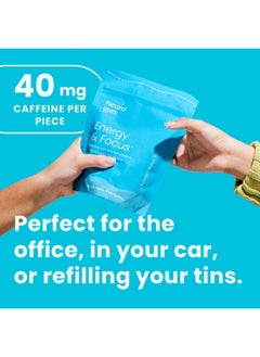 NeuroGum Energy Caffeine Gum (90 Pieces) - Sugar Free With L-Theanine + Natural Caffeine + Vitamin B12 & B6 - Nootropic Energy & Focus Supplement For Women & Men - Keto & Vegan, Peppermint Flavor  - Image 2