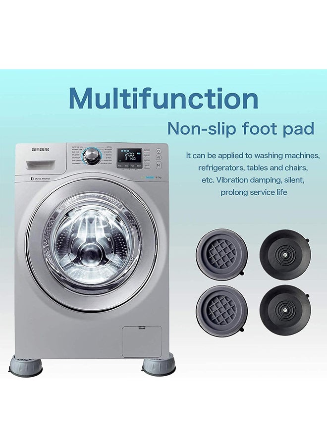 SKY-TOUCH - SKY-TOUCH 4pcs Anti Vibration Pads for Washer Dryer Shock and Noise Cancellation, Washing Machine Stand to Prevent Shifting, Shaking Walking for Home - Image 1