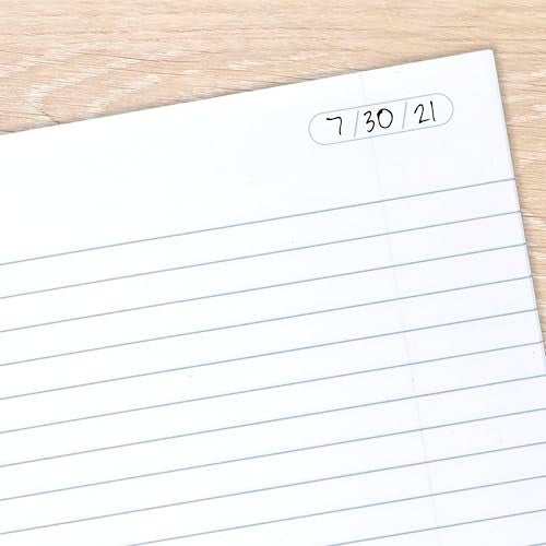 Cambridge Limited Business Notebook, Legal Ruled Paper, 8-1/4" x 11", 80 Sheets, Flexible Soft Touch Cover, Wirebound, Gray (06062) - Image 3