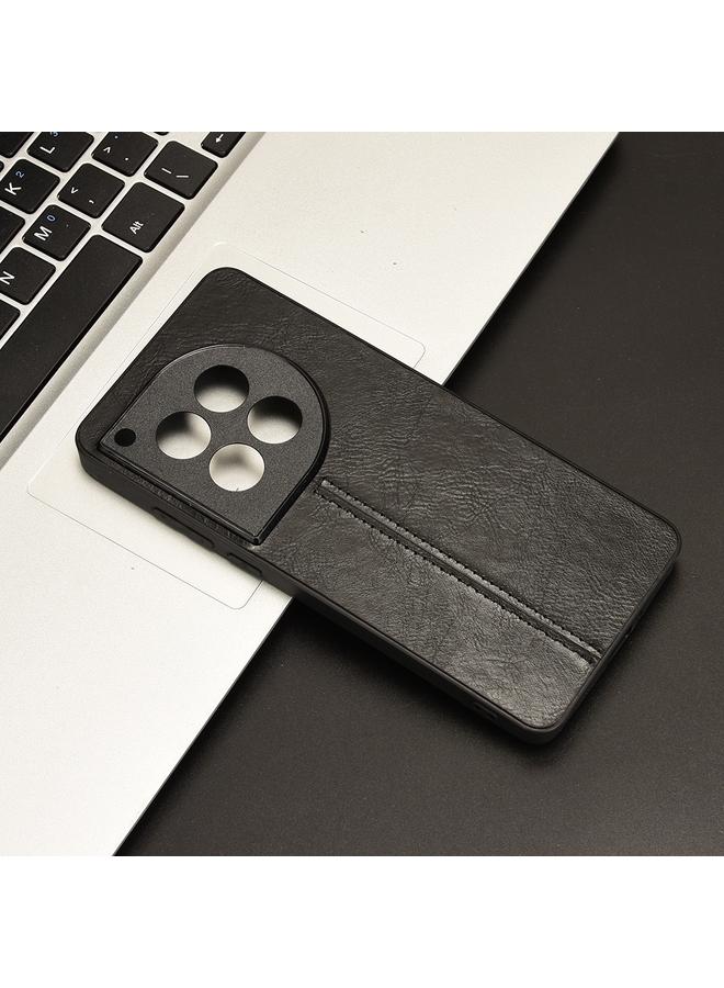 S-TOP Case For OnePlus Ace 3 / 12R Cow Pattern Sewing Back Cover Phone Case - Image 2