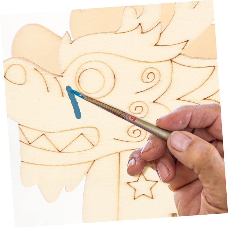 Wooden Dragon Boat Jigsaw Puzzle DIY Model Educational STEM Toy Gift for Kids - Image 5