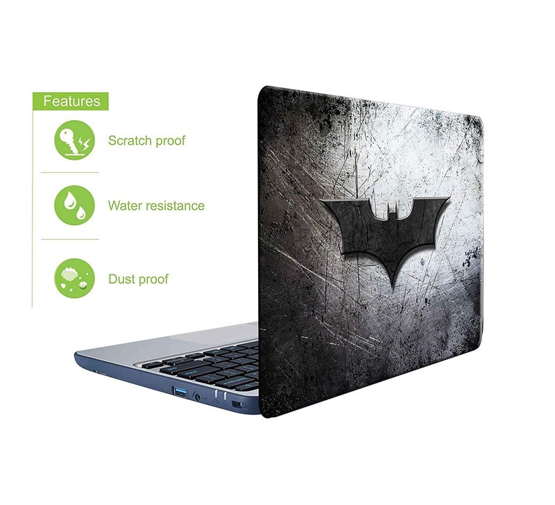 WALLTON - Batman Whole Body HD Quality Vinyl Laptop Skin Decal/Sticker Protector, Fits Dell, Hp, Lenovo, Toshiba, Acer, ASUS and for All Models Up to 11.6" - 15.6" Inch, Pack of 1 - Image 3