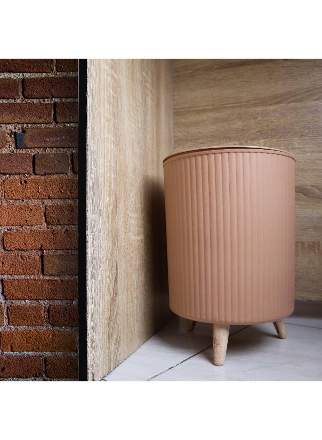 Multi-Purpose Wastebasket with a Modern Design, Lightweight and Easy to Clean, Wide Top Opening and Stable Base, Ideal for Daily Use in Kitchens, Bathrooms, Offices, and Various Home Spaces - Image 3