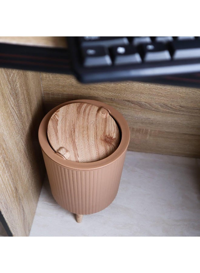 Multi-Purpose Wastebasket with a Modern Design, Lightweight and Easy to Clean, Wide Top Opening and Stable Base, Ideal for Daily Use in Kitchens, Bathrooms, Offices, and Various Home Spaces - Image 1