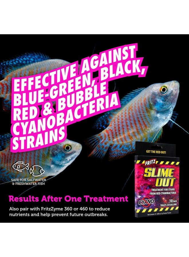 Fritz Aquatics Slime Out Treatment for Stains from Red Cyanobacteria in Fresh or Saltwater Aquariums (10-Count) - Image 4