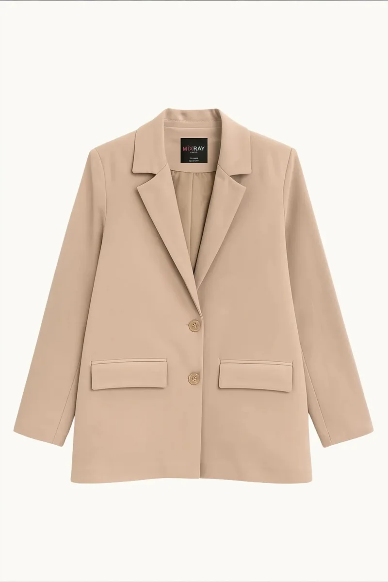 Mixray MIXRAY Oversized Blazer