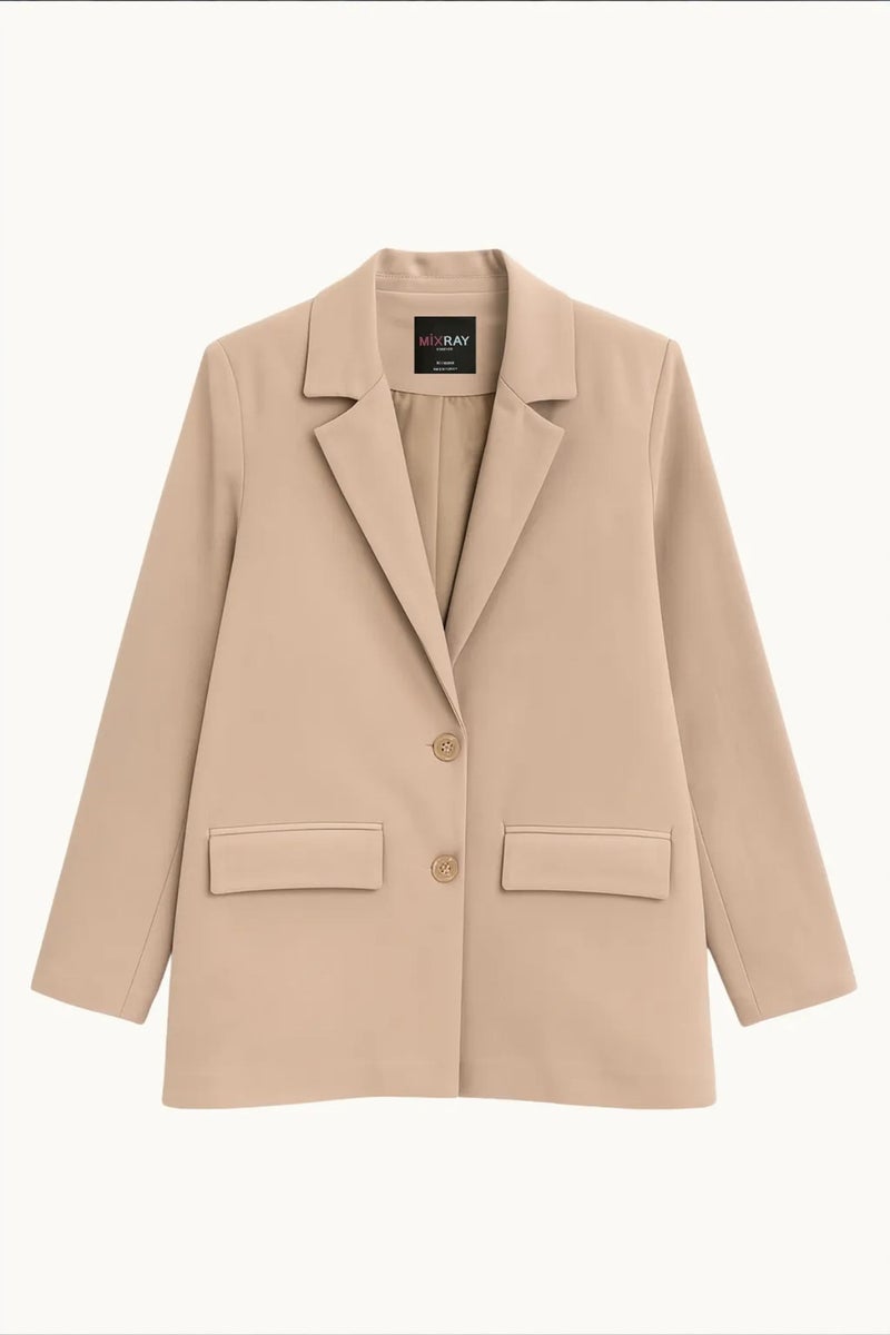 MIXRAY Oversized Blazer