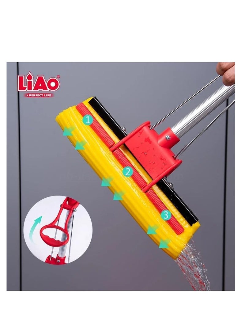 Generic - LiAo R130008 PVA Mop Head with Roller Wringer, 27Cm Size - Image 1