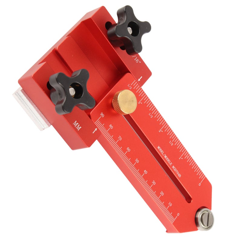 Thin Rip Jig: Solid Aluminum Alloy Roller Design - Corrosion Resistant Wear-Resistant Table Saw Guide for 3/4 x 3/8in Miter Slots, 19mm 30mm T Tracks, Table Saws Milling Tables Band Saws - Image 4