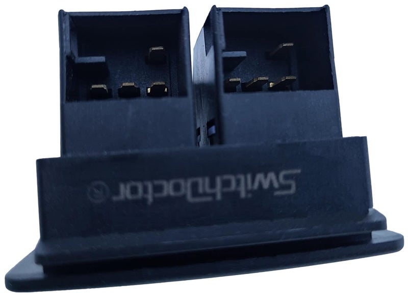 SWITCHDOCTOR Window Master Switch and Front Passenger set for 1998-2007 Volkswagen Beetle (1C0959527) - Image 2
