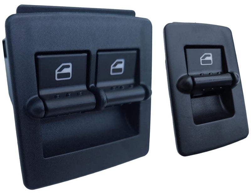 SWITCHDOCTOR Window Master Switch and Front Passenger set for 1998-2007 Volkswagen Beetle (1C0959527) - Image 1