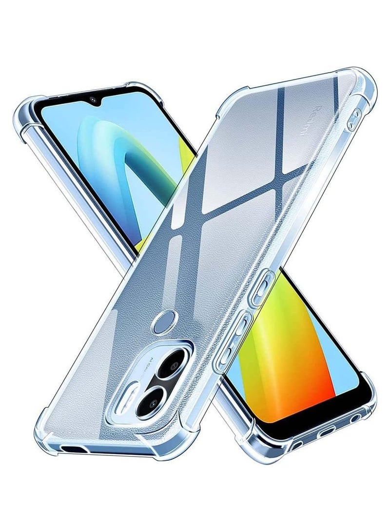 جراب Xiaomi Mi A1+ رفيع ممتص للصدمات مصنوع من مادة TPU ذات حواف ناعمة مع زوايا معززة وغطاء واقٍ شفاف - Image 1
