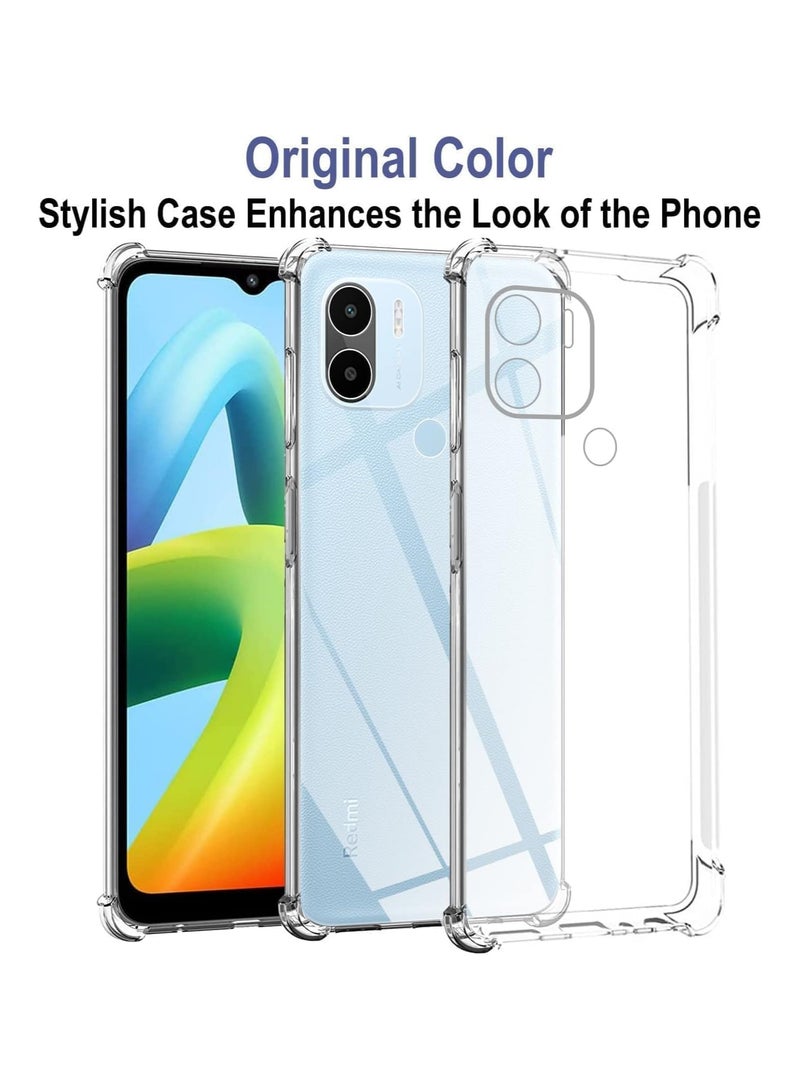 جراب Xiaomi Mi A1+ رفيع ممتص للصدمات مصنوع من مادة TPU ذات حواف ناعمة مع زوايا معززة وغطاء واقٍ شفاف - Image 5