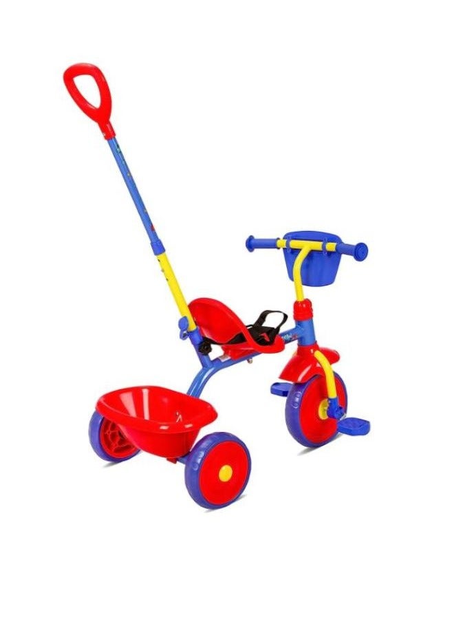 Spartan Paw Patrol Tricycle With Pushbar For Boys - Image 2