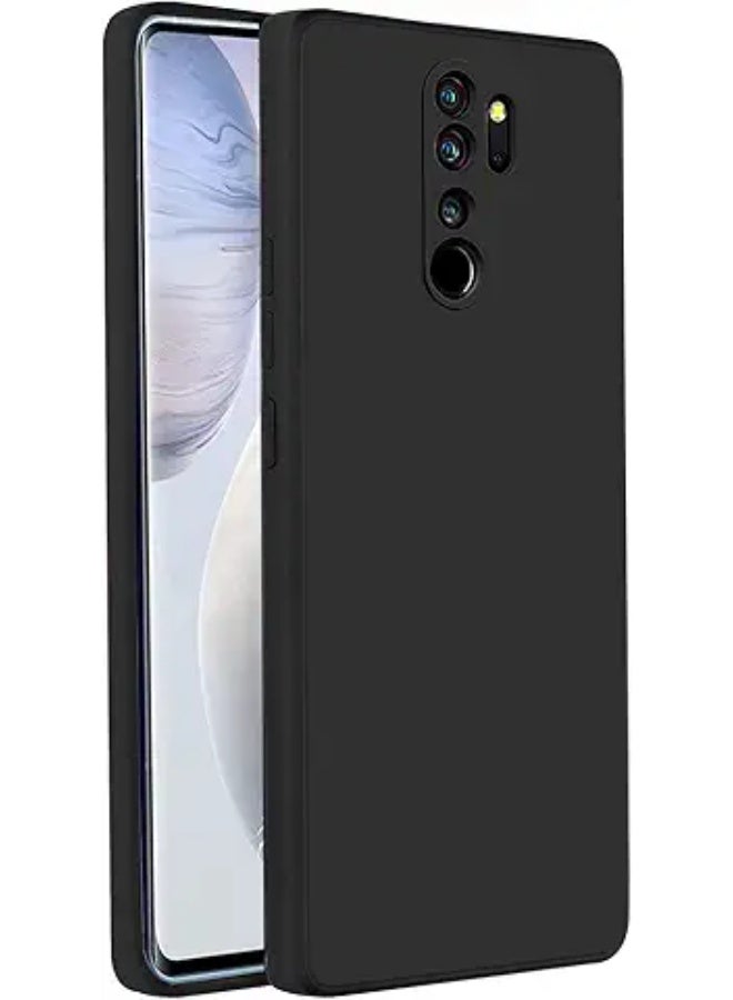Protective Cover For Redmi Note 8 Pro , Slim Fit Soft Back TPU Case Flexible Silicone Cover Compatible For Redmi Note 8 Pro - Black