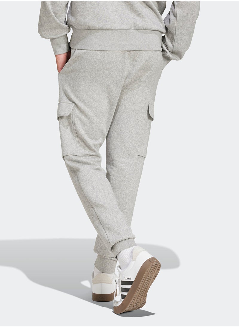 Adidas - Essential Feelcozy Fleece Cargo Joggers - Image 1