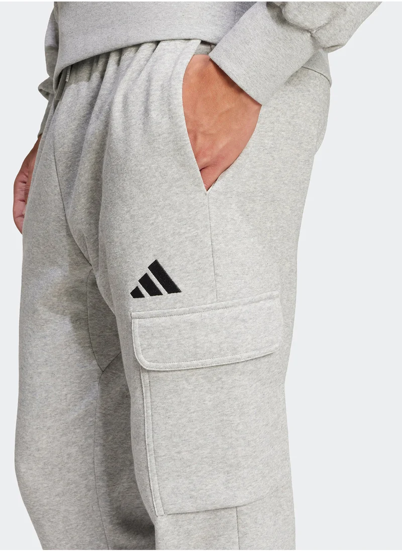 Adidas Essential Feelcozy Fleece Cargo Joggers