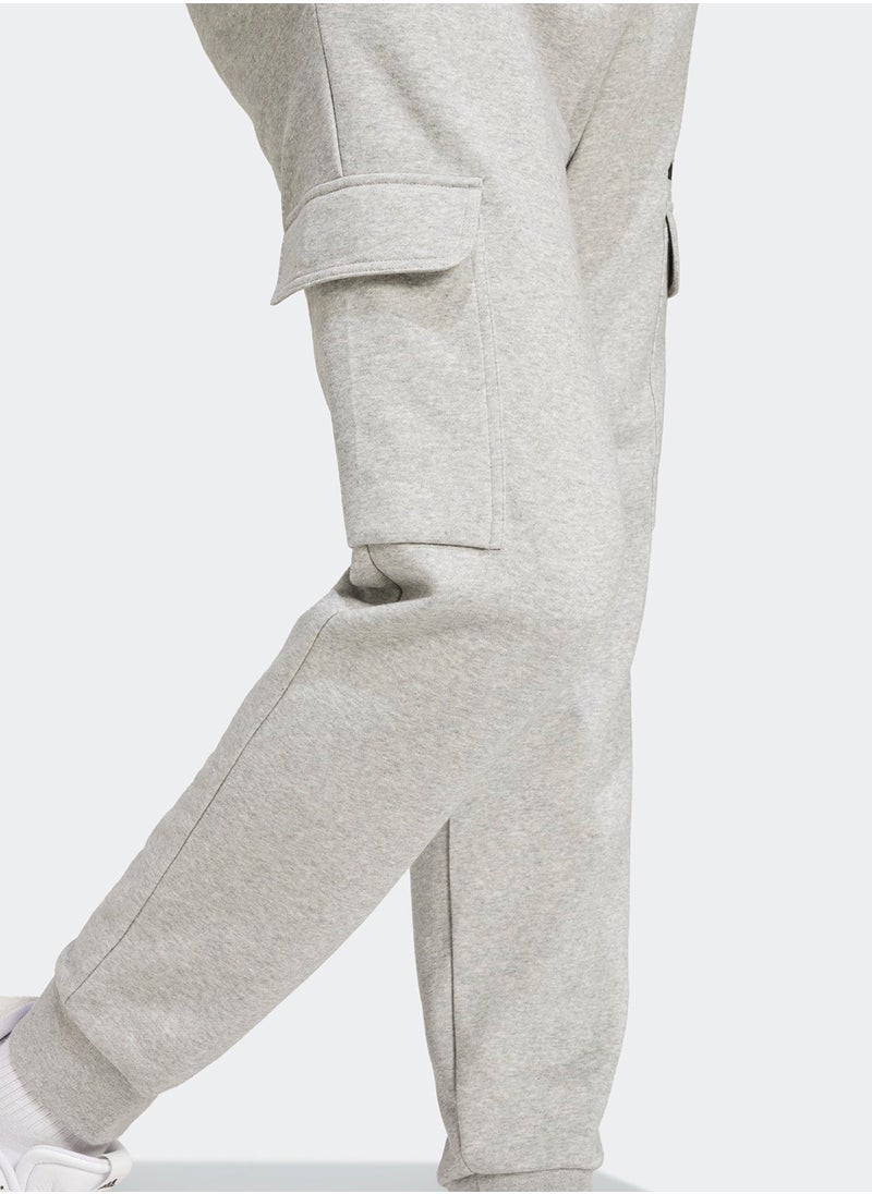 Adidas - Essential Feelcozy Fleece Cargo Joggers - Image 1