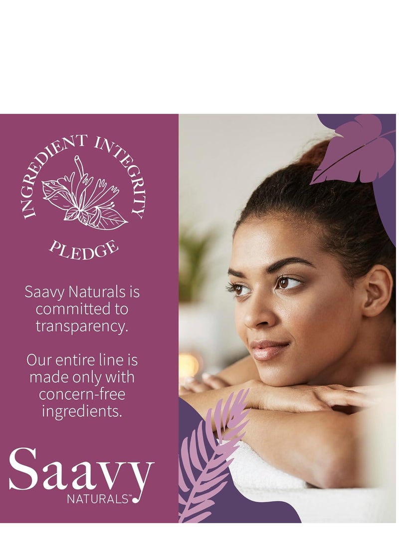 Saavy Naturals Saavy Naturals Lavender Chamomile Liquid Hand Soap Pump, Moisturizing Hand Liquid Soap with Aloe Vera, Essential Oils, and More, Gel-Based Natural Liquid Hand Soap, 12 Fl Oz, 2 Pack  - Image 5
