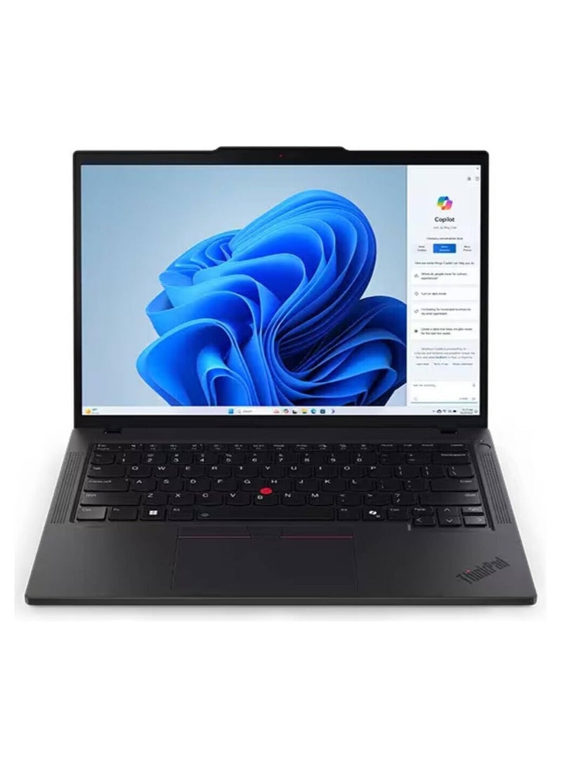 Lenovo ThinkPad T14 Gen 5 Laptop With 14-Inch Display, Intel Core Ultra 5 125U Processor/16GB RAM/512GB SSD/Intel Iris XE Graphics/Windows 11 Pro English black - Image 1
