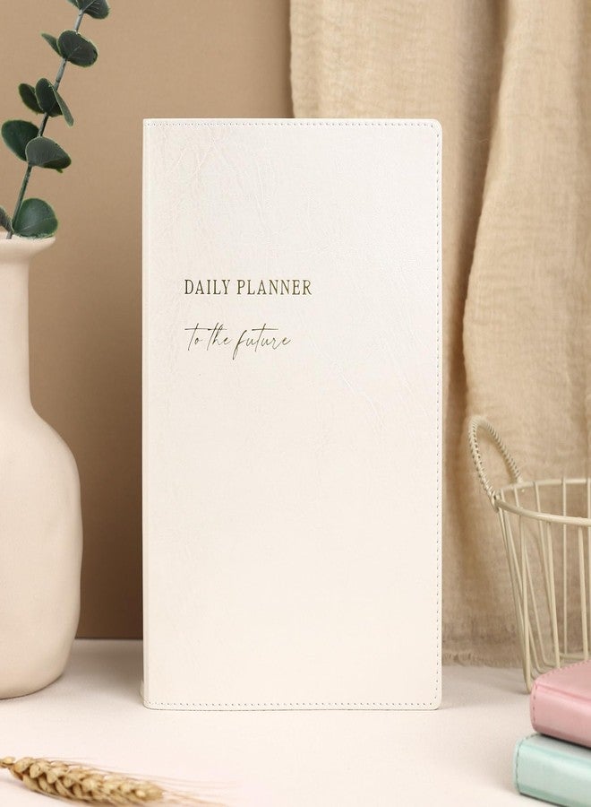 LONLAT 2026 Daily Planner - Undated Monthly & Daily Planner for 180 days Planning Your Success - Hourly Schedule, To Do List, and Notes for Productivity - Aesthetic, Academic, Stylish School or Office Supplies (White) - Image 5
