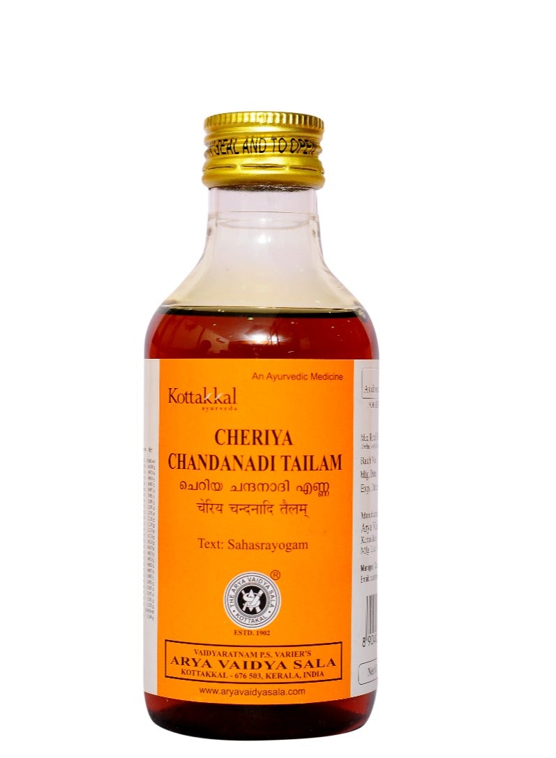 Kottakkal Ayurveda Cheriya Chandanadi Tailam 200ml - Image 1