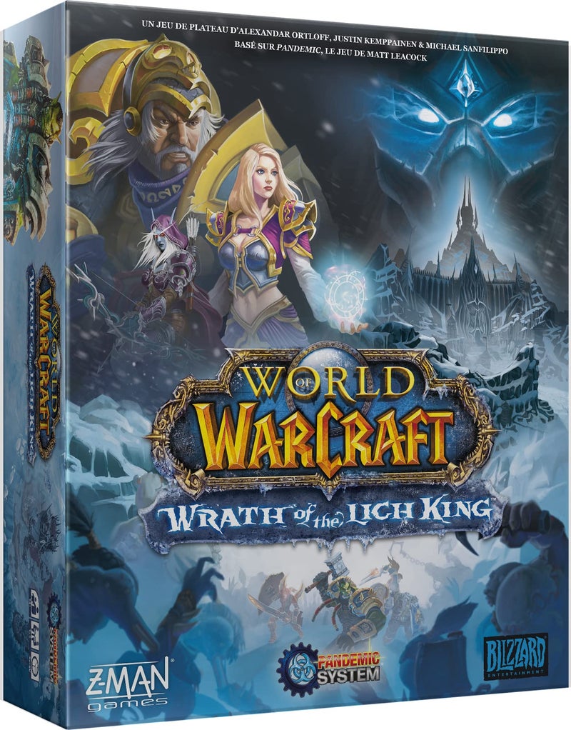 Z-Man Games Z-Man Games PANDEMIC , World of Warcraft: Wrath of the Lich King - System, Co-op Age: 14+, 1-5 Players, 60 Minutes ZMGWLK01FR Multicoloured  - Image 1